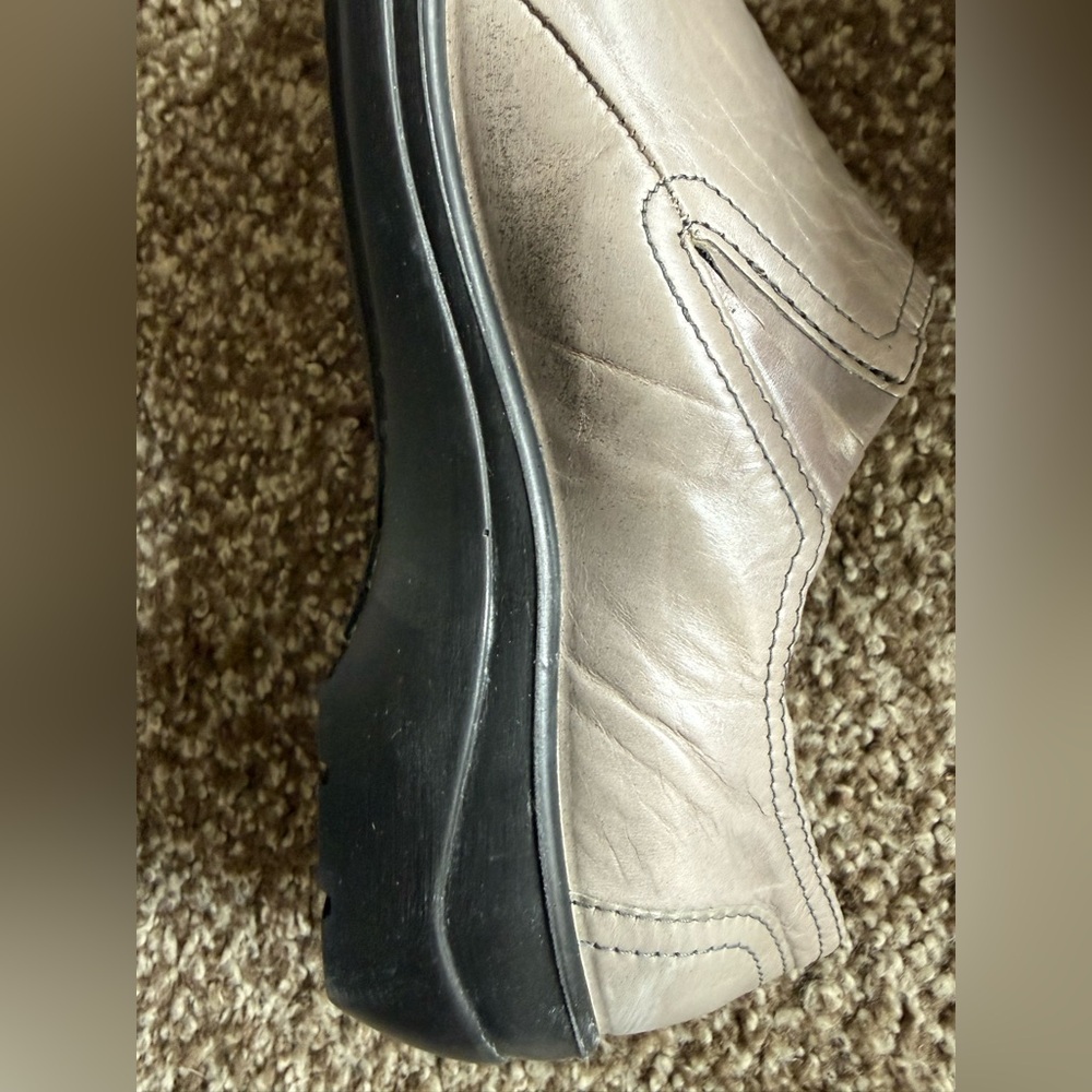 New Romika Gray Slip-On Clog Shoes 37 Grey Cassie 6.5-7 - Picture 6 of 6